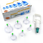 Vacuum Cupping Set – 6 Pc Muscle Relief Therapy Kit | Arrive Kit