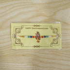 ALVENZA Lord Krishna Rakhi – Colorful Beads for Brother’s Festival