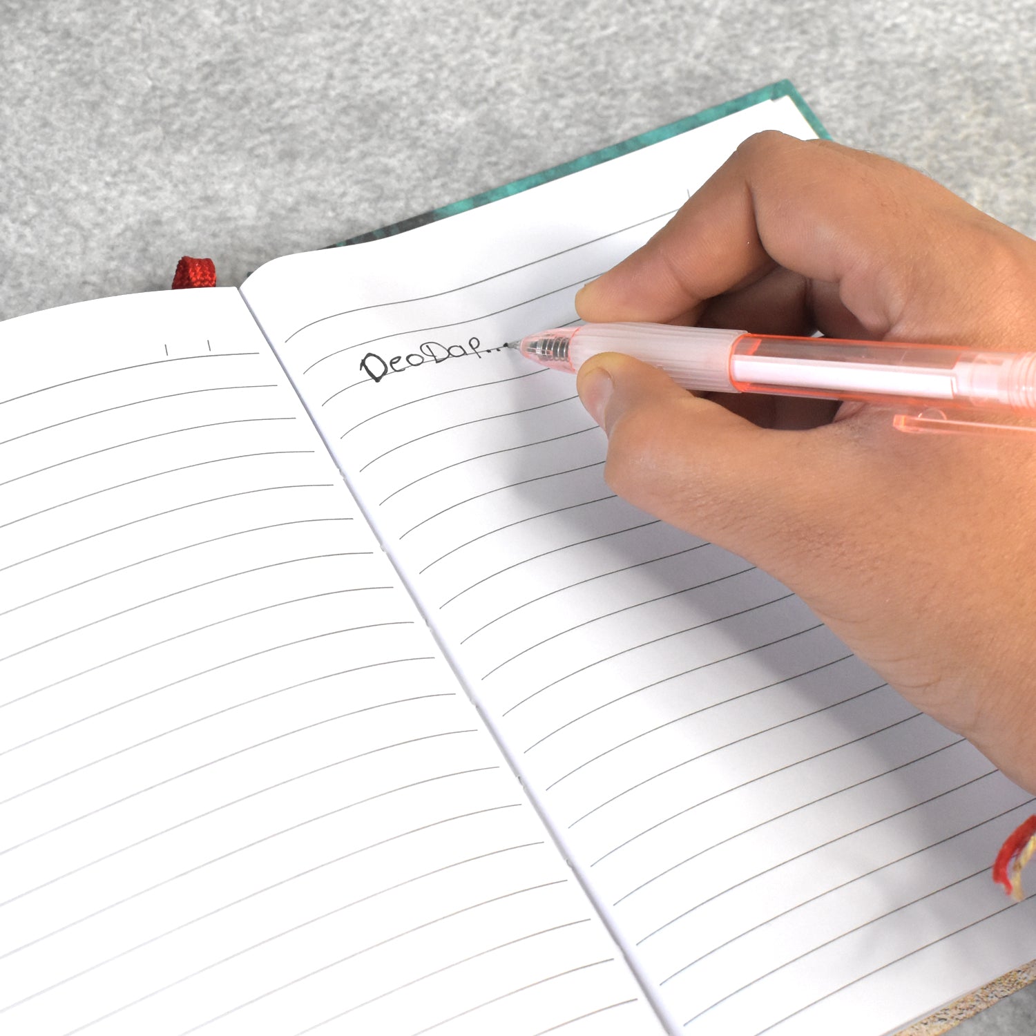 Smooth Writing Ball Pen Black Ink, Fine Tip (2 Pc) | CustoPen - Front View