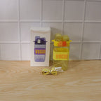 Kids Water Bottle Leakproof Straw & Portable Carry Strap - Detail View 8