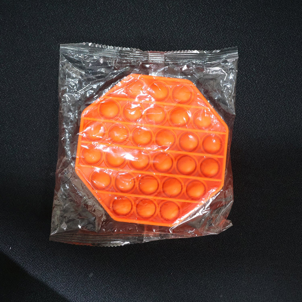 Hexagon Silicone Pop It Fidget Toy Stress Relief & Focus - Detail View 8