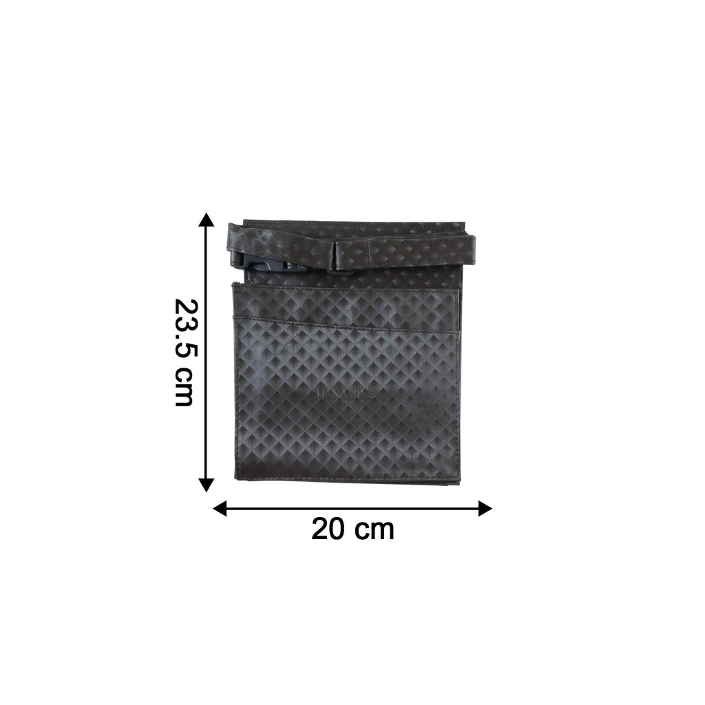 ALVENZA Quilted Crossbody Sling Bag – Stylish Adjustable Strap for Men & Women