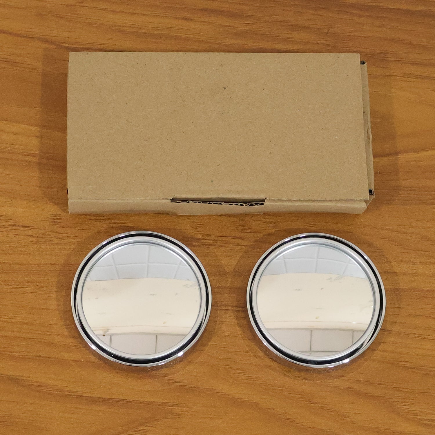 ALVENZA Blind Spot Mirrors for Car – Easy Stick-On Attachment for Safer Driving