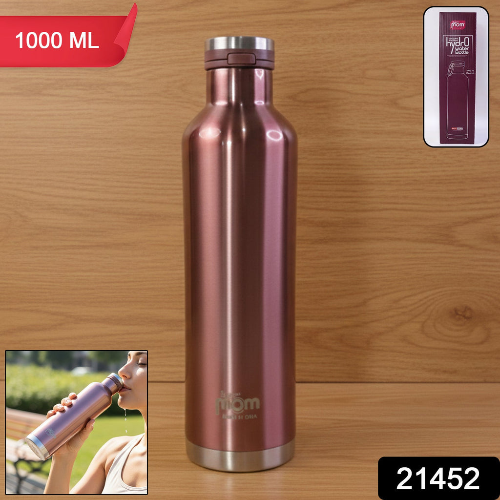 ALVENZA Insulated Stainless Steel Water Bottle – 1000ML Durable Hydro Flask