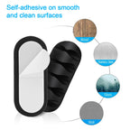 ALVENZA Cable Organiser Clips – Self-Adhesive Wire Management (10 Pc) | DigixDrive