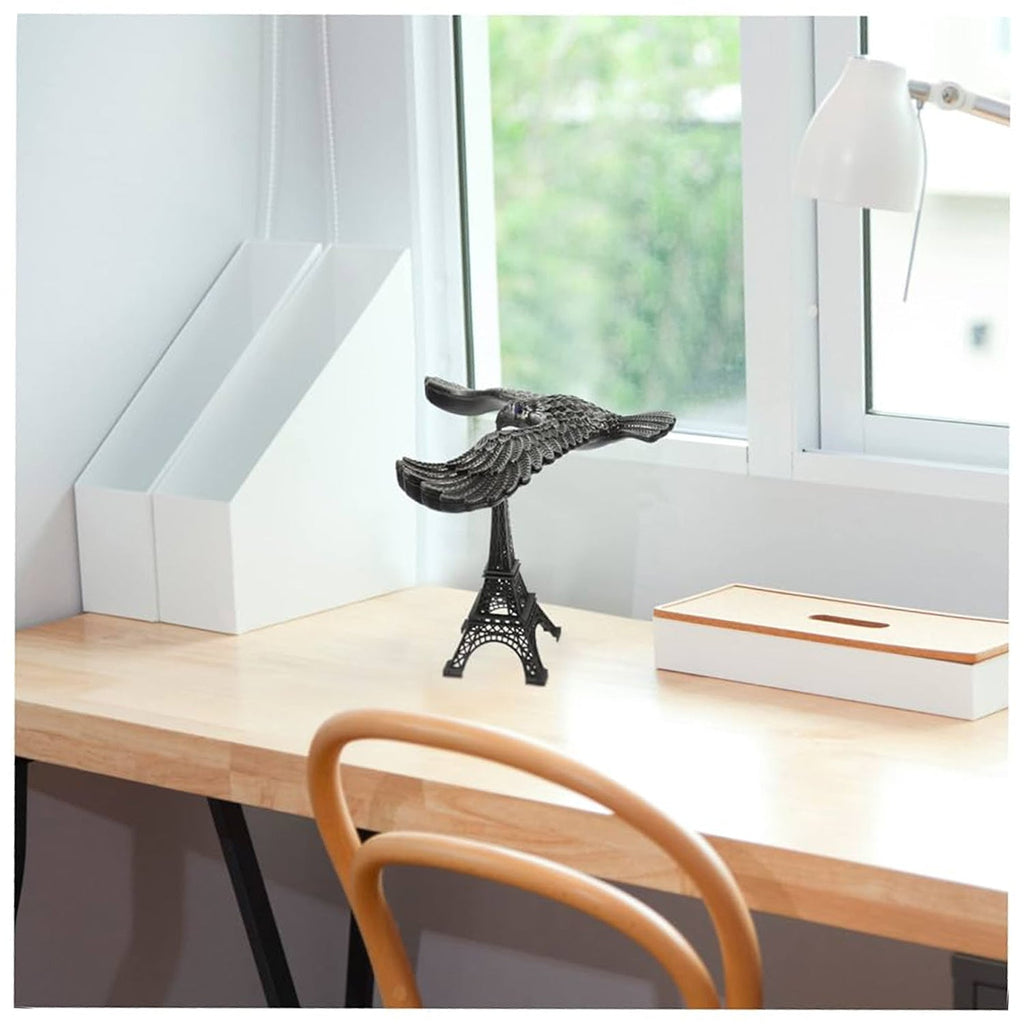 Balancing Eagle Toy Gravity-Defying Metal Desk Decor - Detail View 8