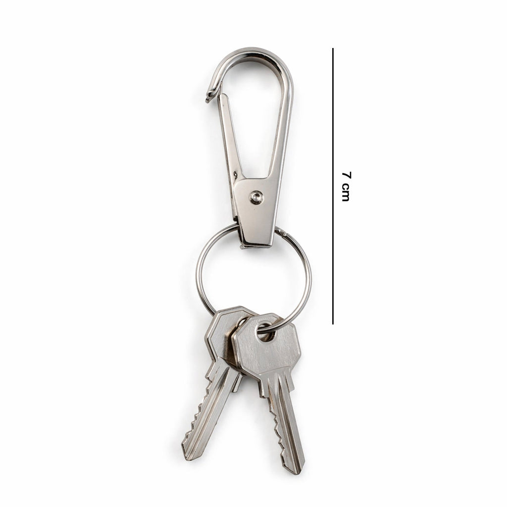 ALVENZA Heavy Duty Metal Keychain Clip – Durable & Multipurpose Accessory