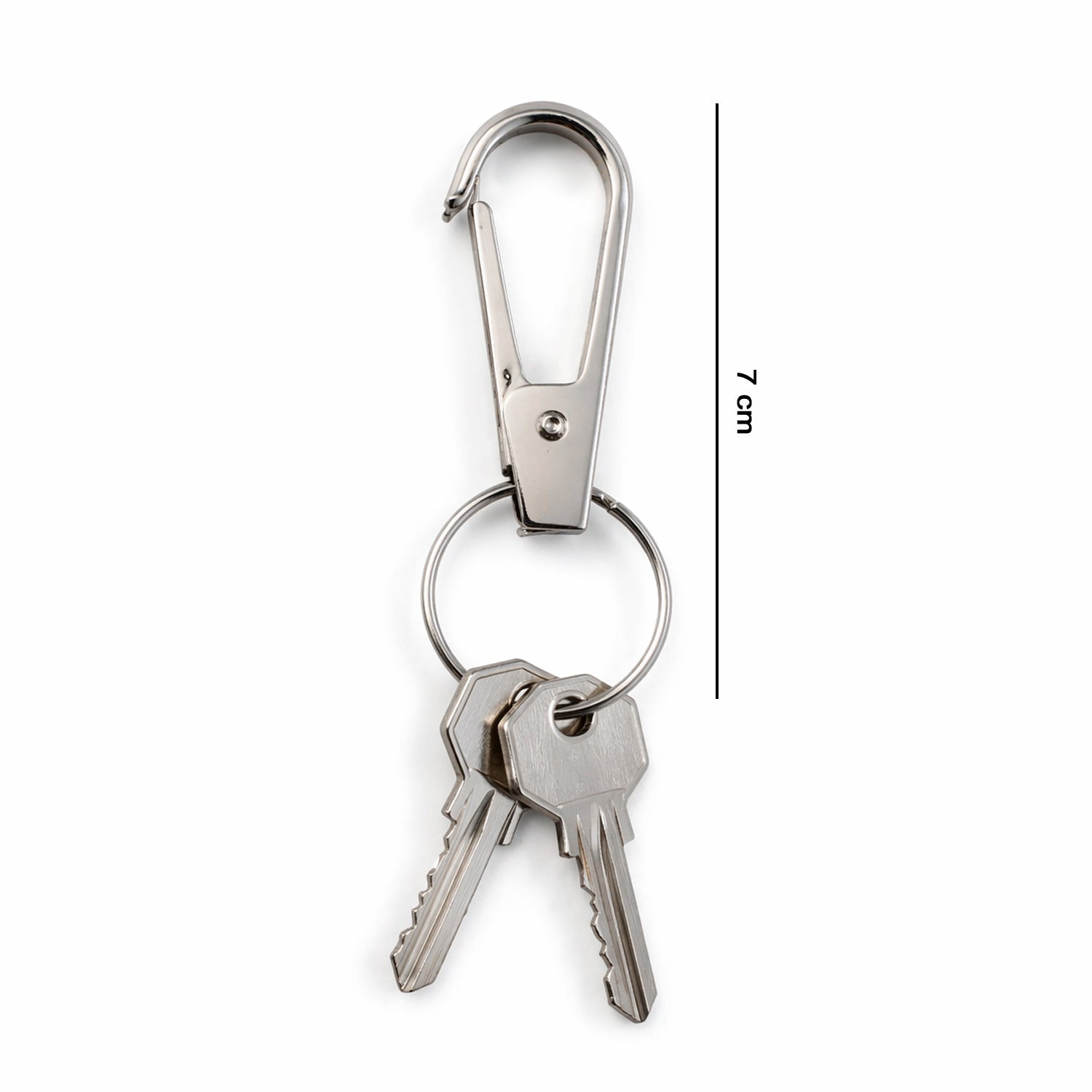 ALVENZA Heavy Duty Metal Keychain Clip – Durable & Multipurpose Accessory