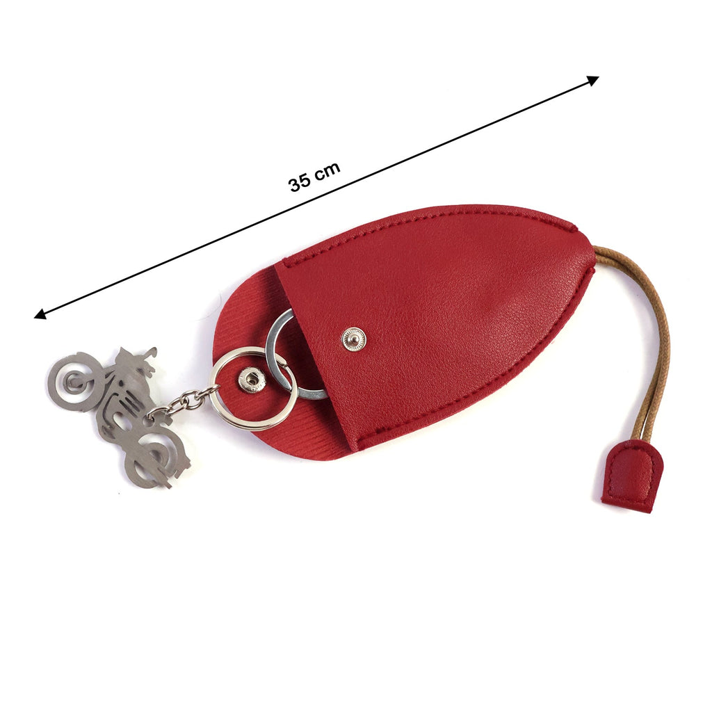ALVENZA Compact Keyholder Pouch – Stylish Secure Key Organizer with Snap Button