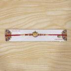 ALVENZA Ganesh Beaded Rakhi – Traditional & Beautiful Brother Gift