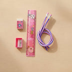 Kids 5-in-1 School Stationery Kit Fun & Practical Learning Set - Detail View 7