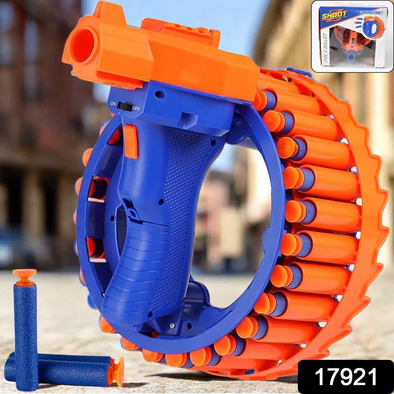 ALVENZA Electric Toy Gun for Kids – Safe Soft EVA Dart Blaster | Action Legion