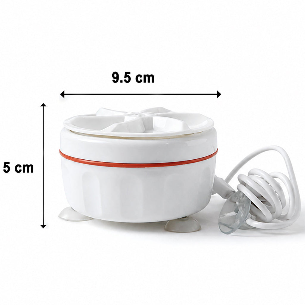 Portable Mini Electric Washing Machine Compact & Easy to Use - Detail View 6