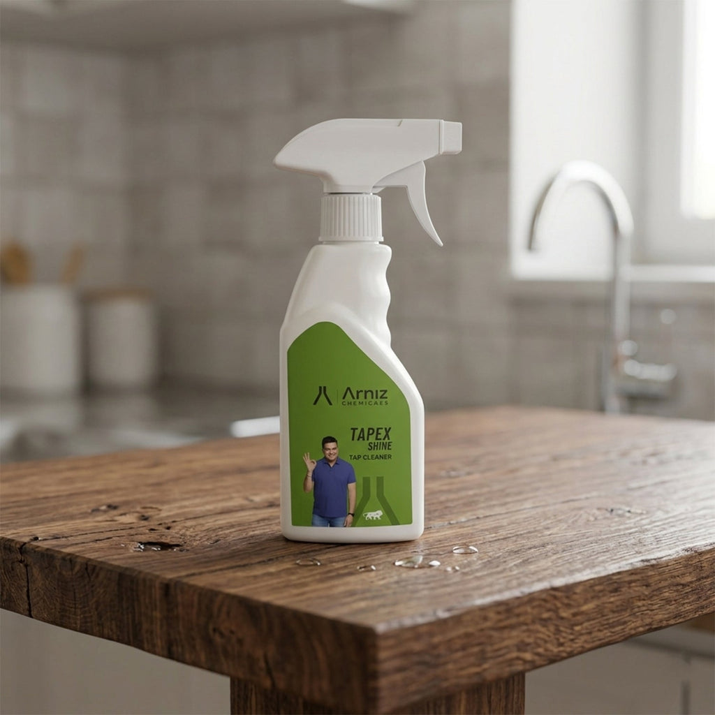 Multipurpose Tap Cleaner Spray – Removes Tough Stains & Builds Shine