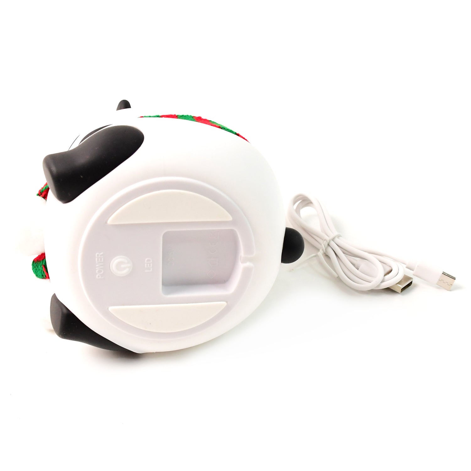 Panda Night Light 7-Color LED Touch Sensor Lamp - Back View