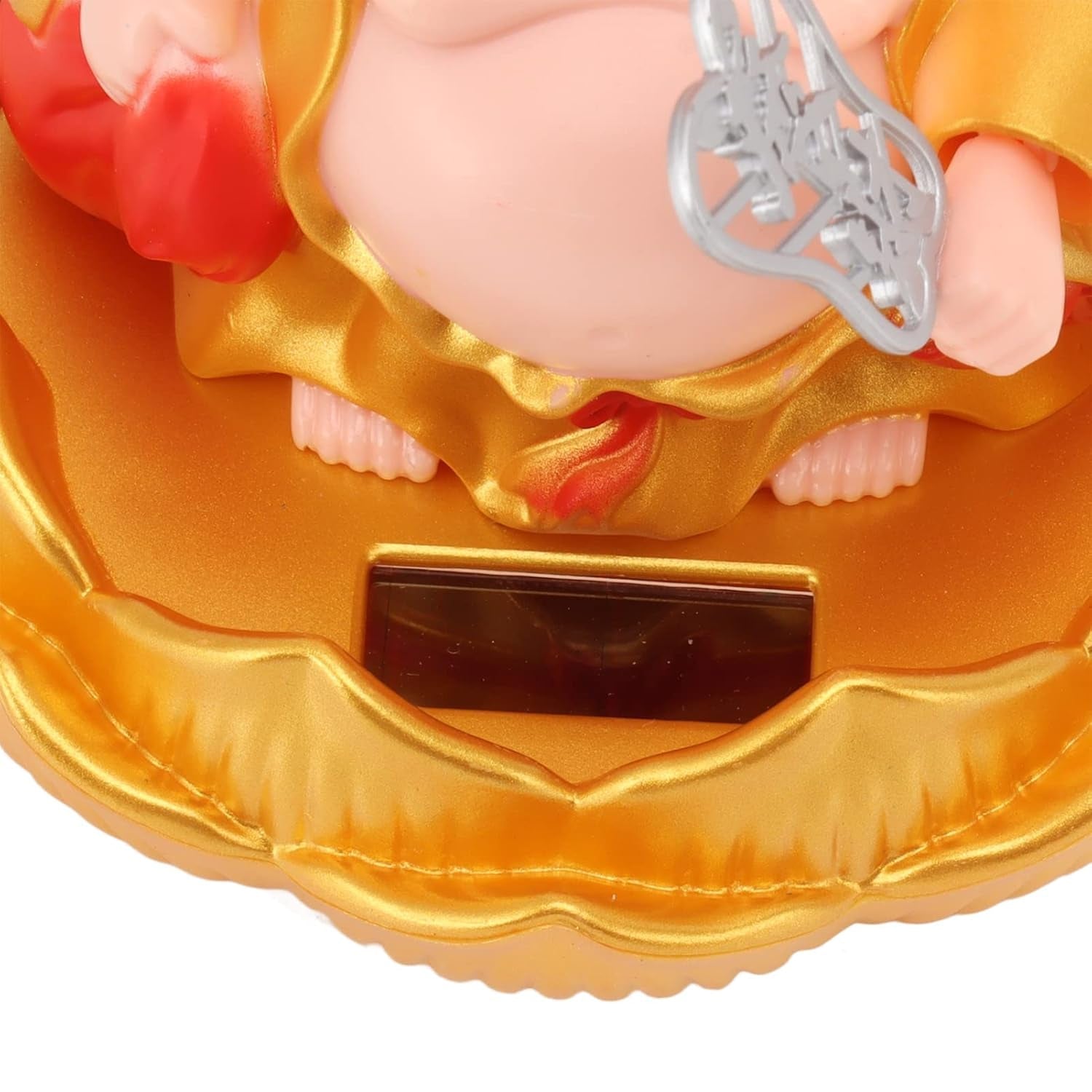 ALVENZA Solar Buddha Car Ornament – Nodding Dashboard Decor | Velvet Wheels