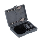 ALVENZA Hole Saw Kit – Carbon Steel 18 Pcs Set for Wood & Plastic | BoltForce