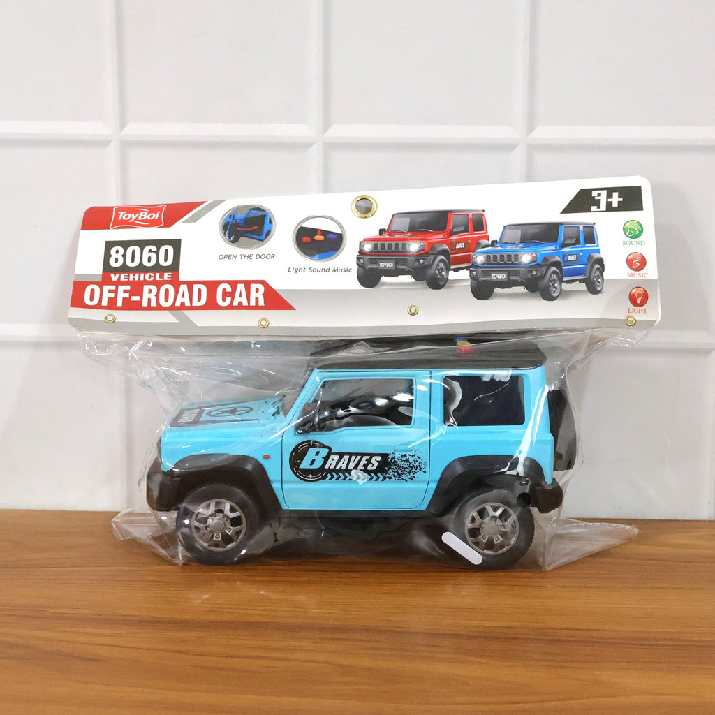 ALVENZA Kids Off-Road Toy Car – Rugged & Lighted Adventure Vehicle