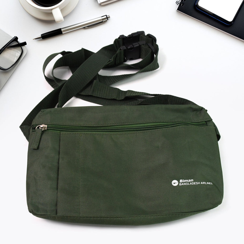 Hajj Shoulder Bag Spacious & Durable for Pilgrimage - Back View