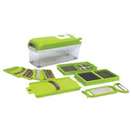 ALVENZA Manual Vegetable Slicer – 13-in-1 Multi-Cutter | Quickslice