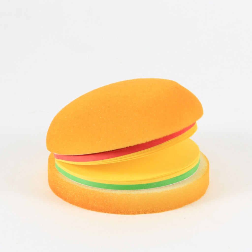 Burger Shaped Sticky Notes Multicolor Unique Memo Pads | Foloria - Detail View 8