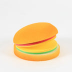 Burger Shaped Sticky Notes Multicolor Unique Memo Pads | Foloria - Detail View 8