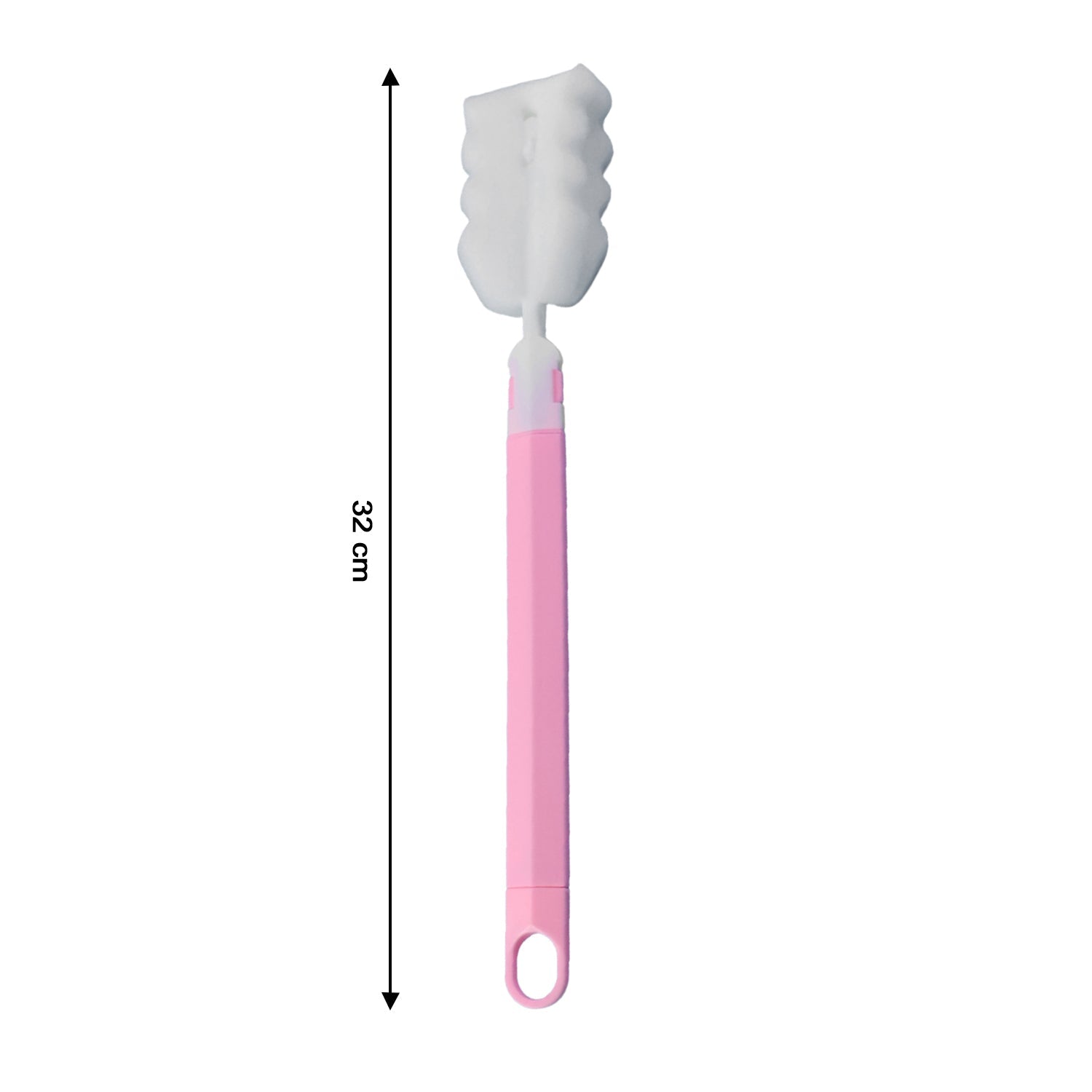 Long Handle Silicone Bottle Brush Gentle & Flexible Cleaning - Detail View 6