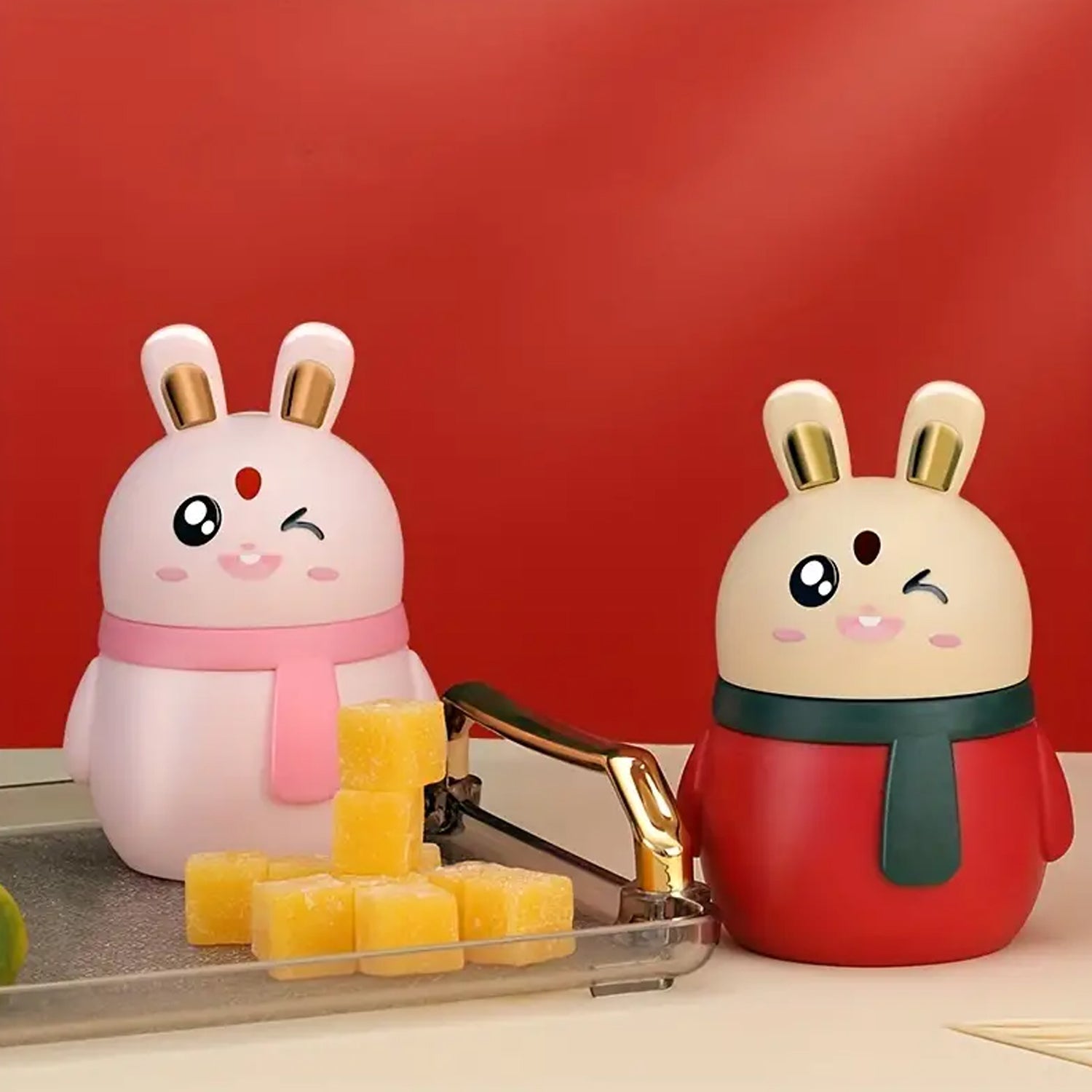 ALVENZA Rabbit Toothpick Dispenser – Automatic Press Design | Organivo