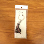ALVENZA Bal Krishna Makhan Chor Keychain – Premium Antique Gold Finish