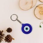 ALVENZA Evil Eye Silicone Keychain – Good Luck Charm | RaceVault