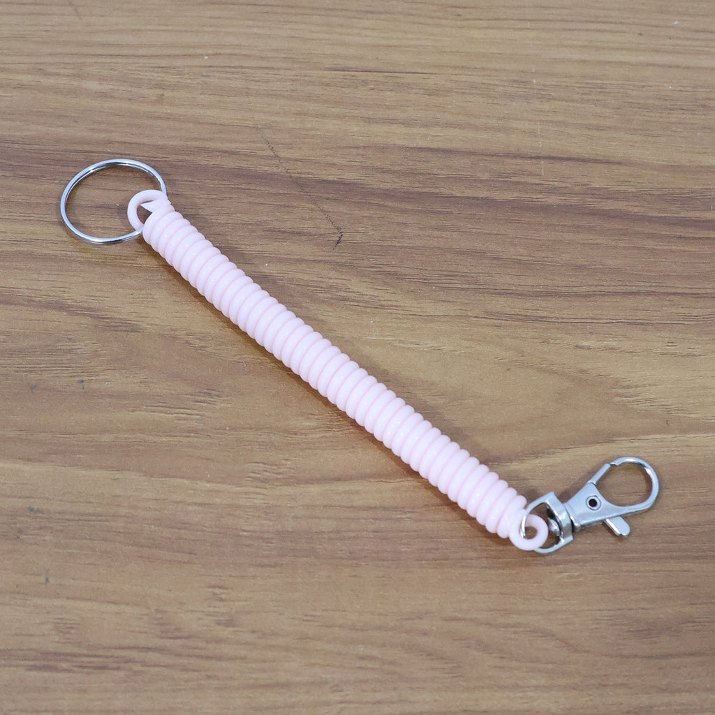 ALVENZA Spiral Coil Keychain Bracelet – Flexible & Durable Wrist Key Holder