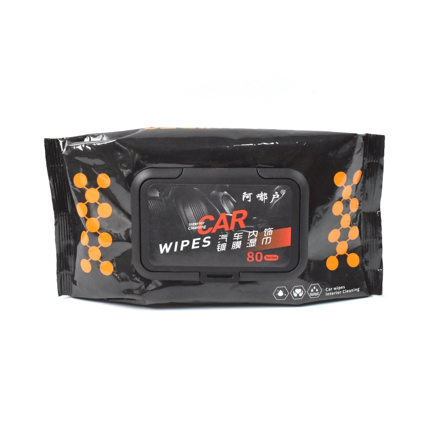 ALVENZA Car Cleaning Wipes – Dashboard & Interior Polish (80 Pcs) | Velvet Wheels