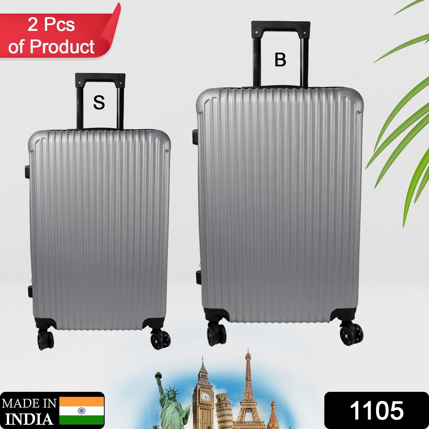 ALVENZA Trolley Bag Set – Multi-Color Suitcases for Travel | ClassiCarry