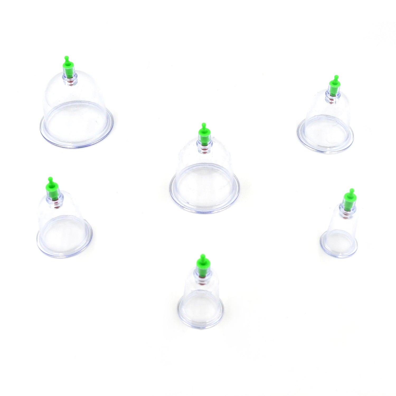 Vacuum Cupping Set – 6 Pc Muscle Relief Therapy Kit | Arrive Kit