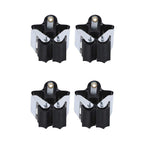 Wall Mount Mop Holder No-Slide Grip for Home & Garage | GlimmerHome - Detail View 5