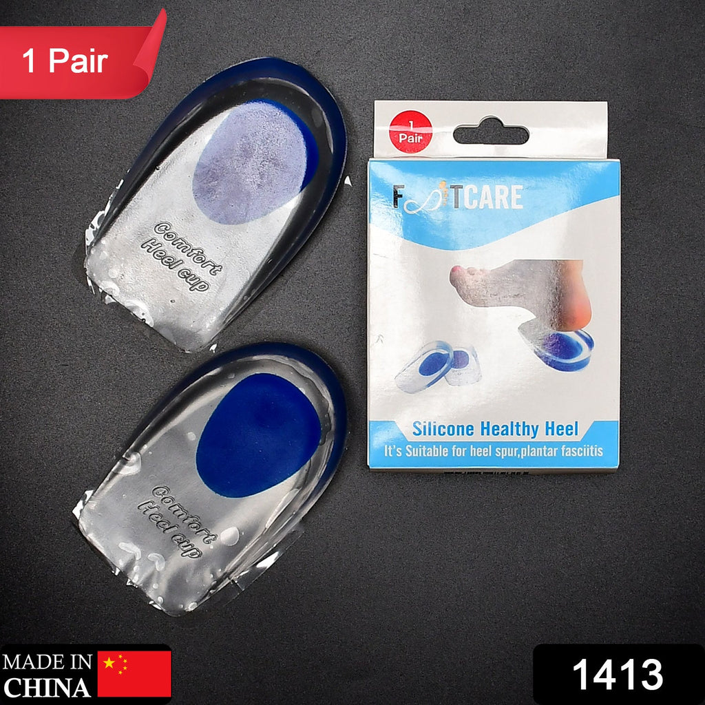 Gel Heel Cups – Silicone Pads for Heel Pain Relief | Velvet Wellness