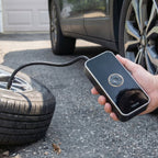 Portable Electric Car Tyre Pump Wireless & Rechargeable for Easy Inflation - Detail View 5