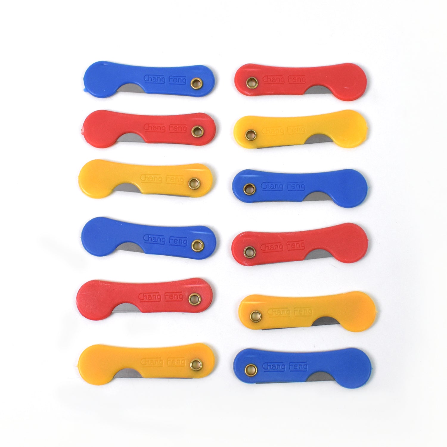 Mini Paper Cutter Knife Multicolour 12-Pack | CutNova - Detail View 5