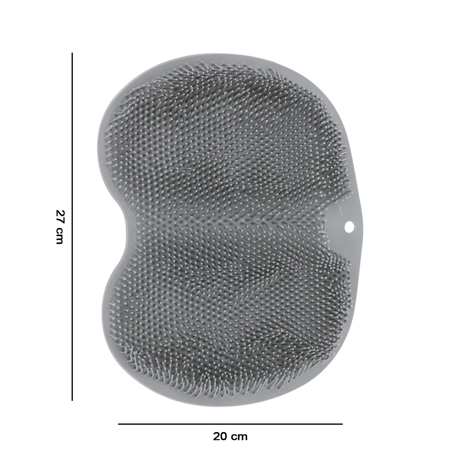 Silicone Foot Scrubber Mat Soft Bristles for Easy Foot Care - Detail View 6