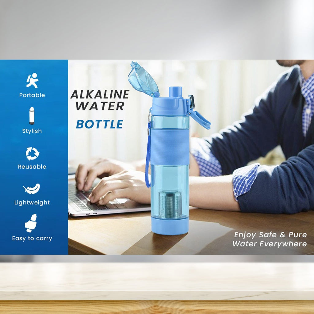 ALVENZA Alkaline Water Bottle – Personalized, Food Grade | CustomSpot