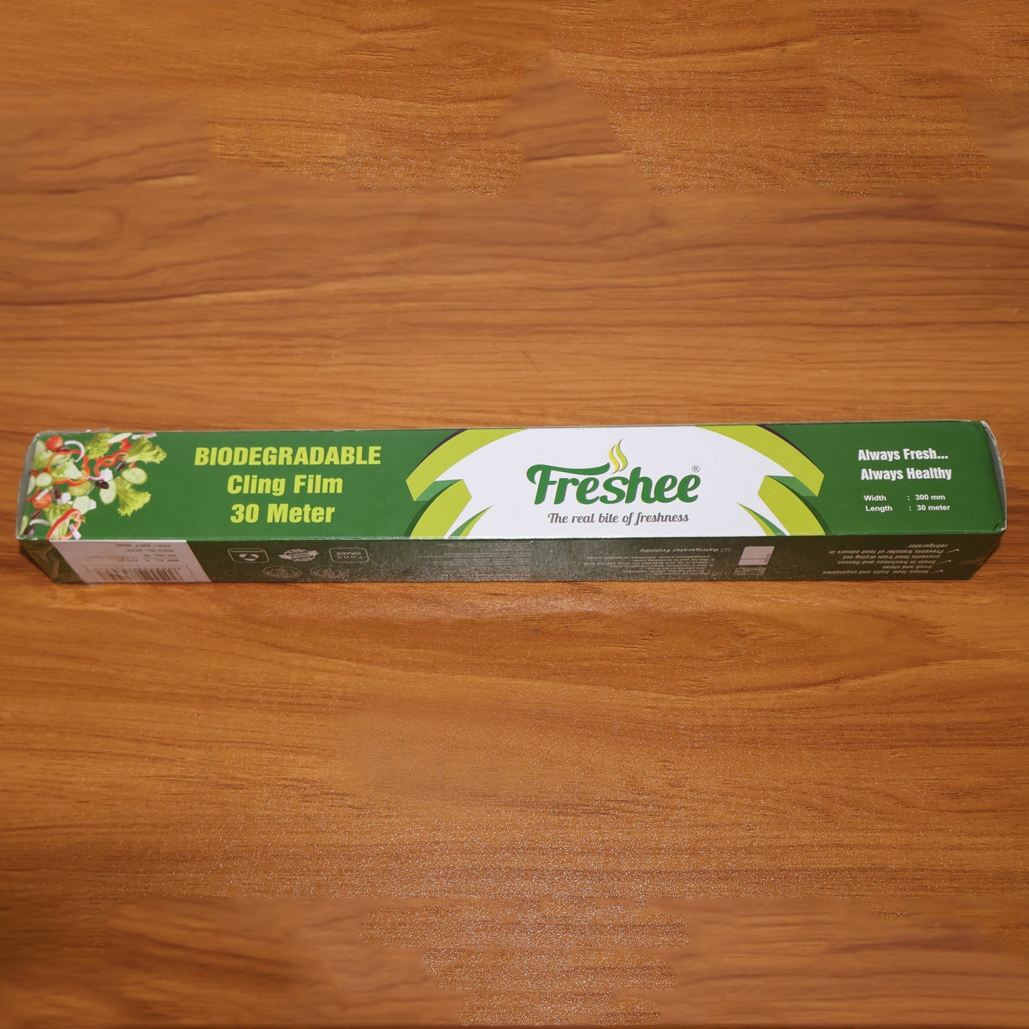 Biodegradable Cling Film Roll – 30 Metre Tear-Resistant Wrap