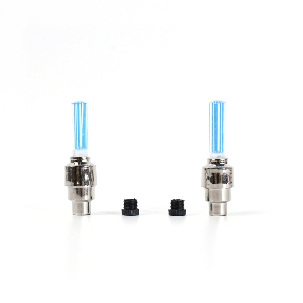 ALVENZA LED Tyre Valve Caps – Motion-Activated Light | RaceVault
