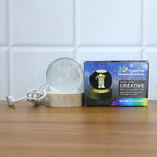 3D Crystal Ball Lamp Enchanting Night Light | Styleva - Detail View 8