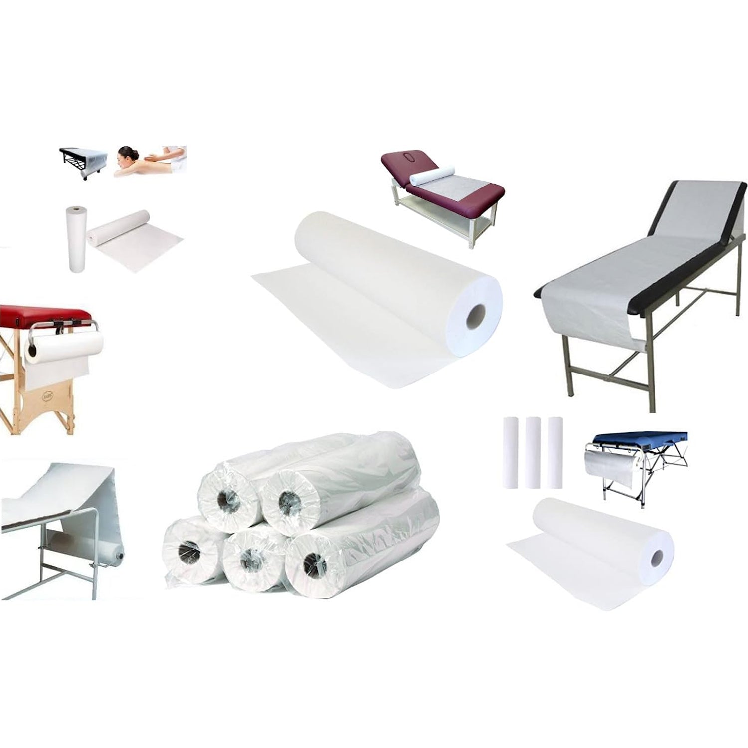Medical Couch Paper Roll – 61 cm x 40 Meter Hygienic Cover