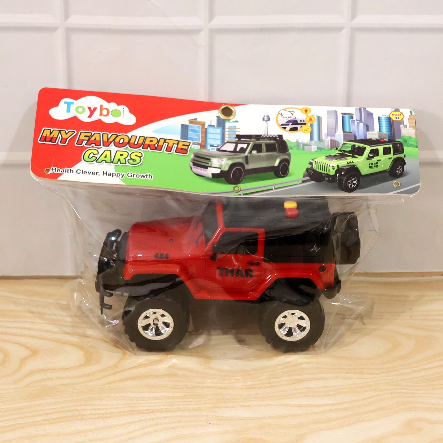ALVENZA Kids Hunter Off-Road Toy Jeep – Light & Sound for Adventures