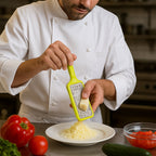 Stainless Steel Cheese Grater Multi-Purpose Kitchen Tool | CookAura - Detail View 8