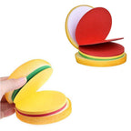 Burger Shaped Sticky Notes Multicolor Unique Memo Pads | Foloria - Detail View 5