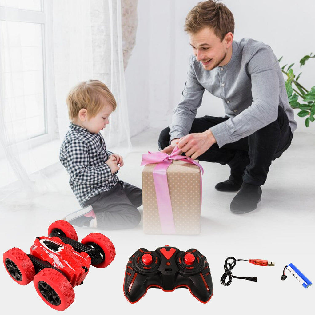 ALVENZA Remote Control Stunt Car – 360° Flips & All-Terrain Tires