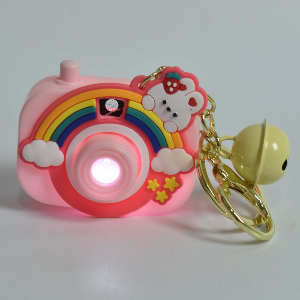 ALVENZA Projective Camera Keychain – Fun Rainbow Image Projector