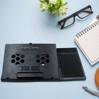 ALVENZA Foldable Laptop Stand – Ergonomic & Portable for Desks | Desk Crew